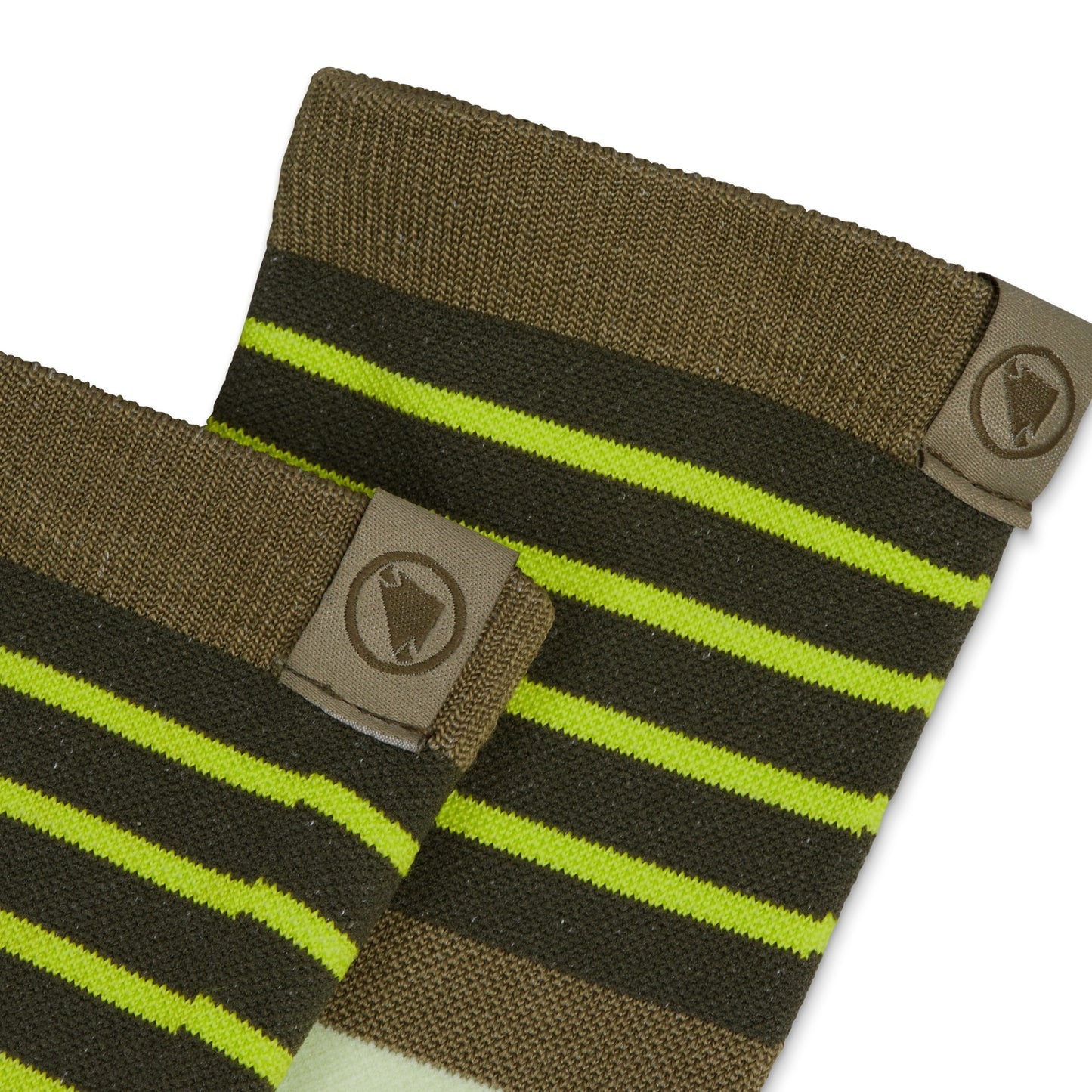 ENDURA BLOCK SOCK TWEED GREEN