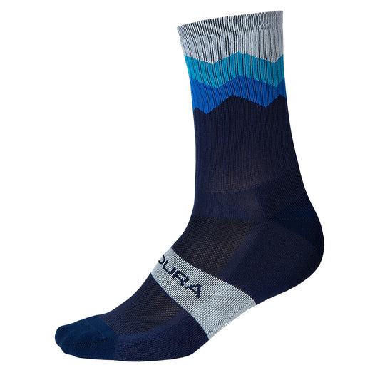 ENDURA JAGGED SOCK NAVY