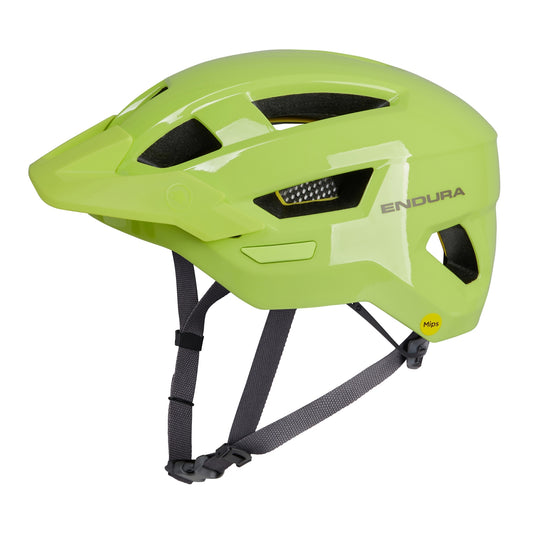 ENDURA HUMMVEE MIPS HELMET LIME GREEN