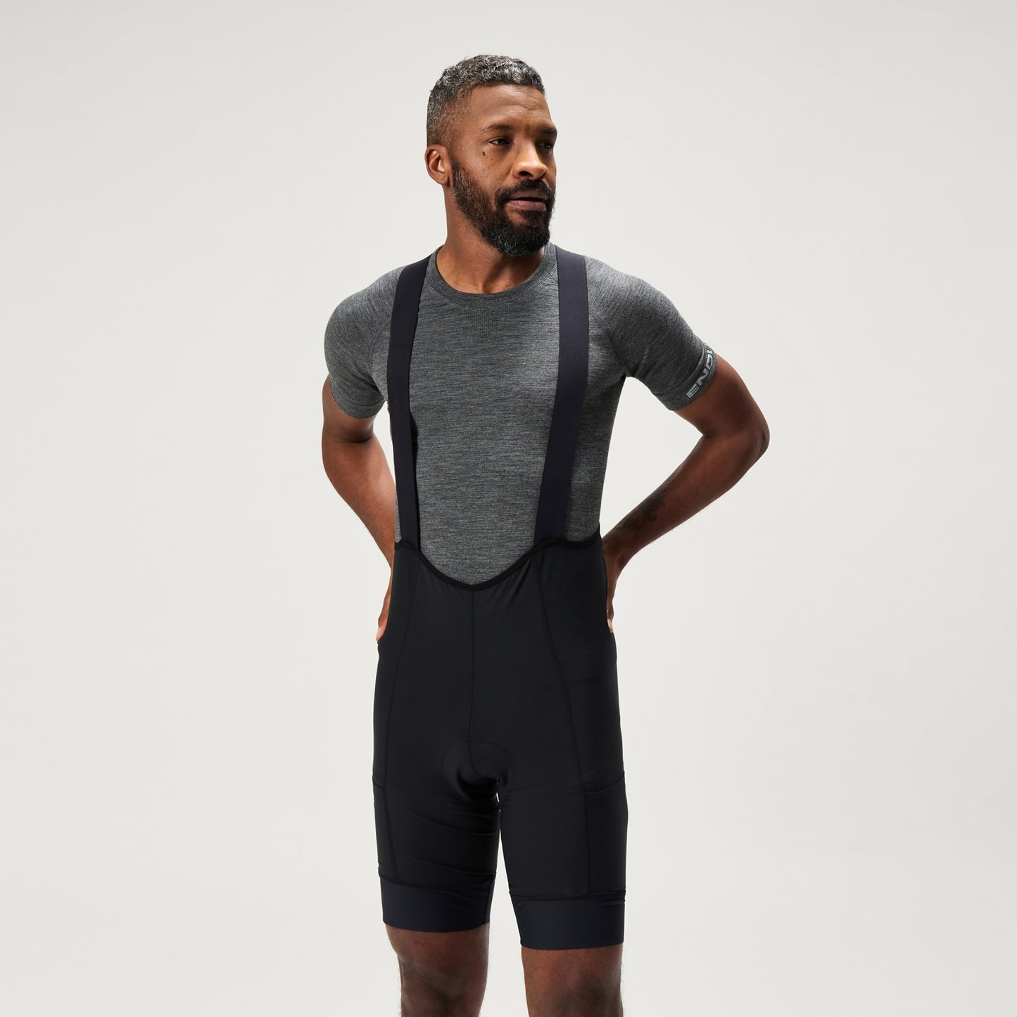 ENDURA LOOP BIBSHORT BLACK