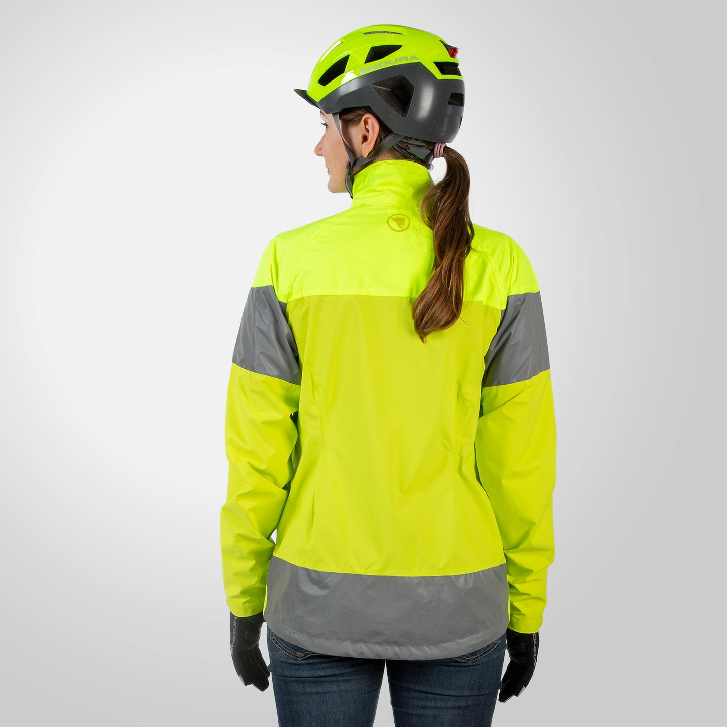 ENDURA WOMEN'S URBAN LUMINITE JACKET II HI VIZ YELLOW
