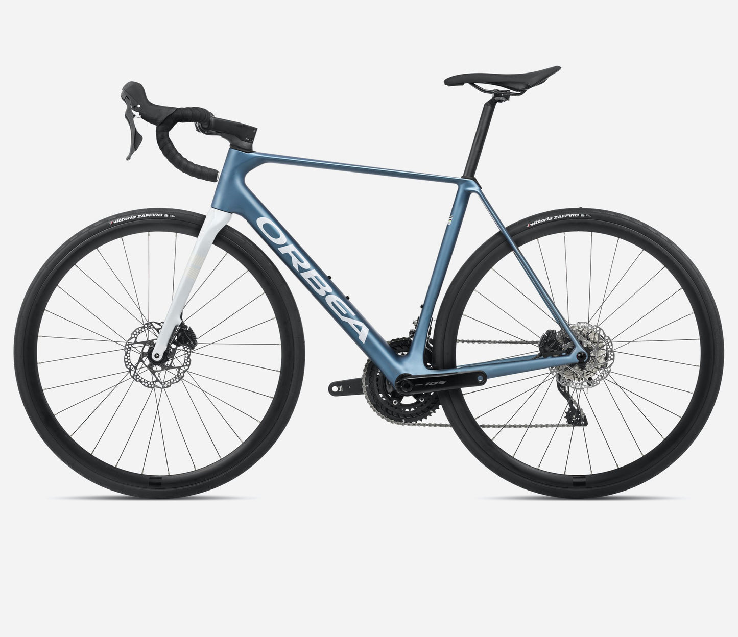 ORBEA ORCA M30 ROAD BIKE 2025 SLATE-BLUE-HALO SILVER (MATT)