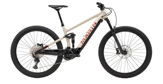 MARIN RIFT ZONE E1 FULL SUSPENSION eMTB BIKE 2025 TAN/BLACK