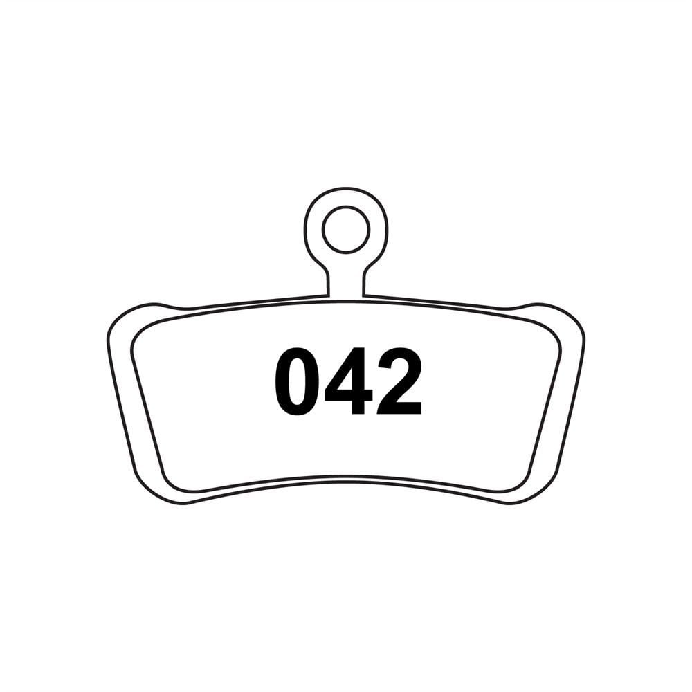 RWD R042 DISC BRAKE PADS FOR SRAM GUIDE/AVID TRAIL SINTERED