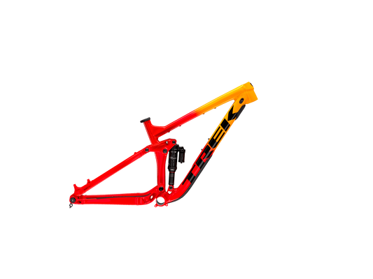 TREK REMEDY AL FRAMESET 2024 MARIGOLD TO RADIOACTIVE RED FADE