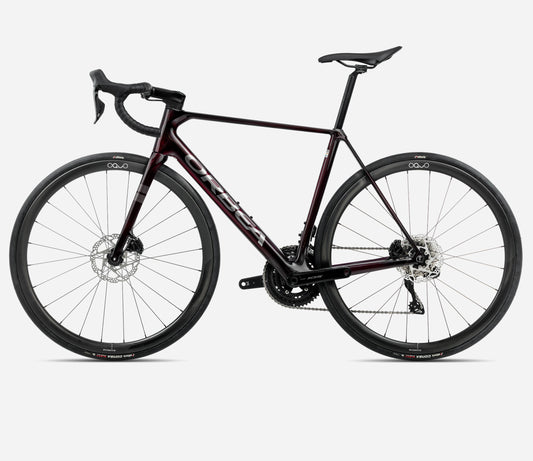 ORBEA ORCA M35i ROAD BIKE 2025 WINE-RED-TITANIUM (GLOSS)