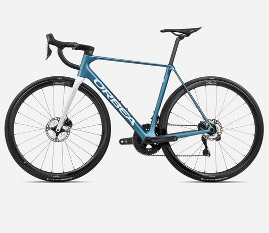 ORBEA ORCA M30i ROAD BIKE 2025 SLATE BLUE-HALO SILVER (MATT)