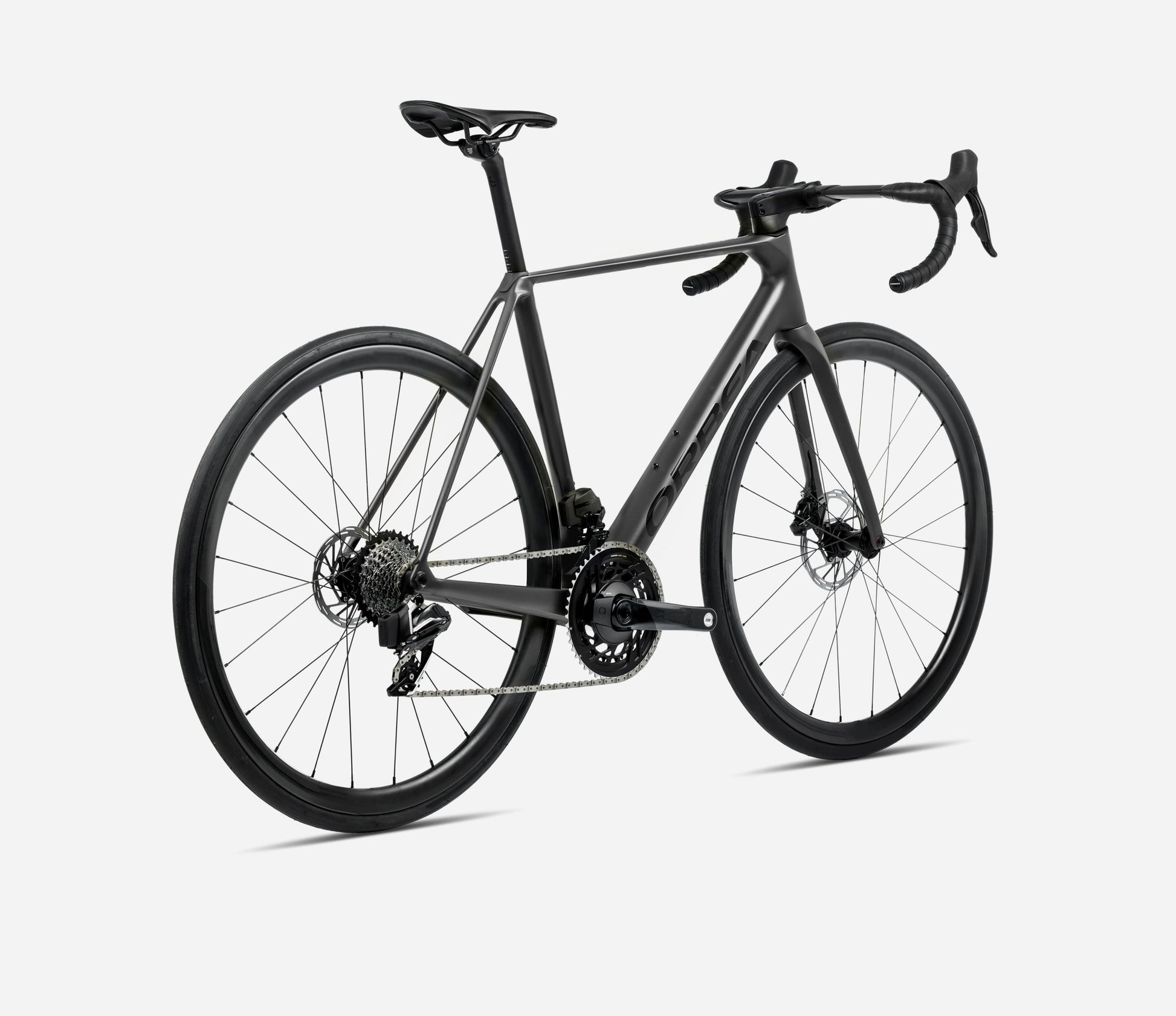ORBEA ORCA M20I TEAM ROAD BIKE 2025 VULCANO-BLACK (MATT) BLACK (GLOSS)