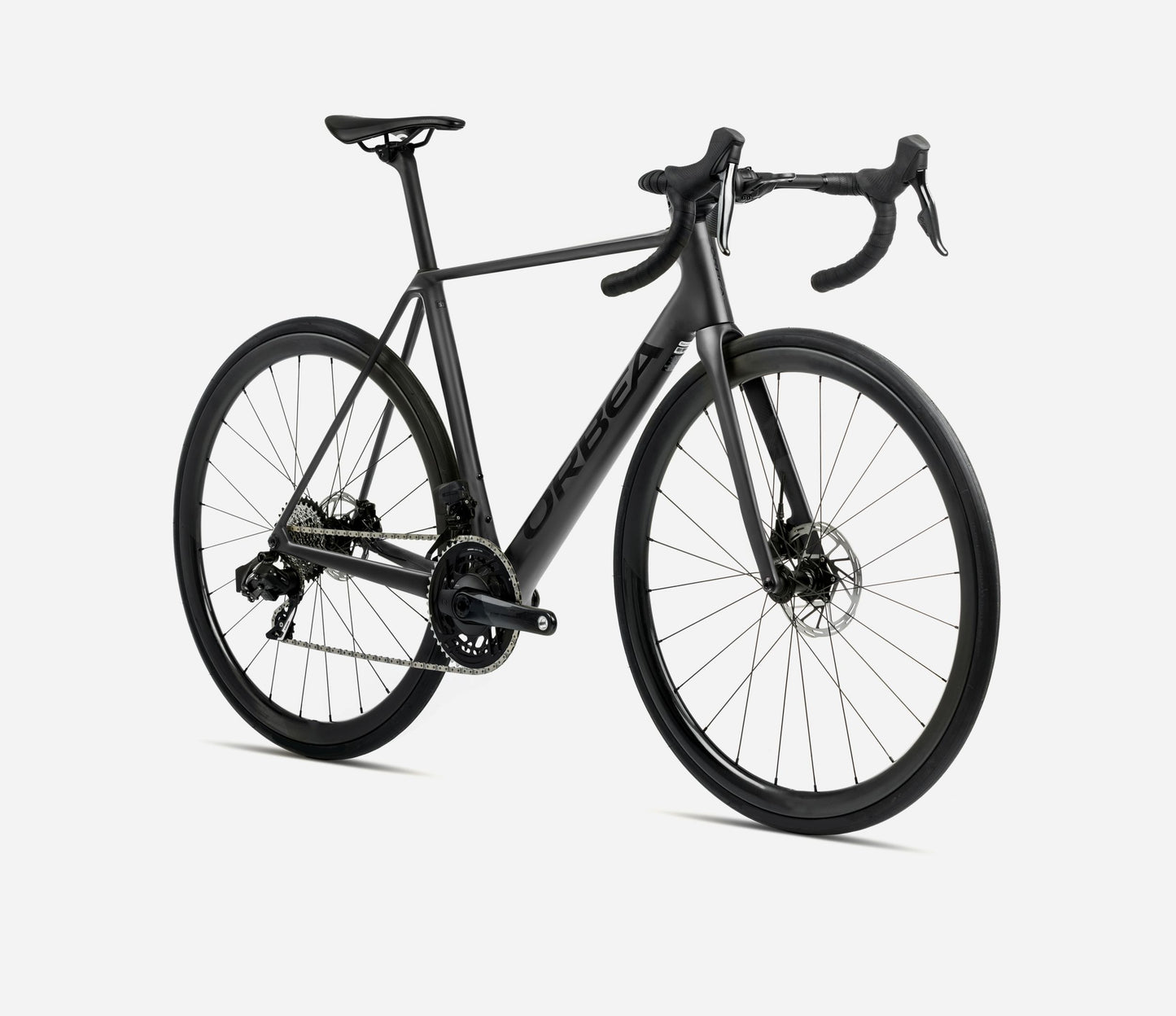 ORBEA ORCA M35i ROAD BIKE 2025 VULCANO-BLACK (MATT) BLACK (GLOSS)
