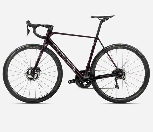 ORBEA ORCA M20I LTD PWR ROAD BIKE 2025 TANZANITE (MATT)-CARBON RAW (MATT)