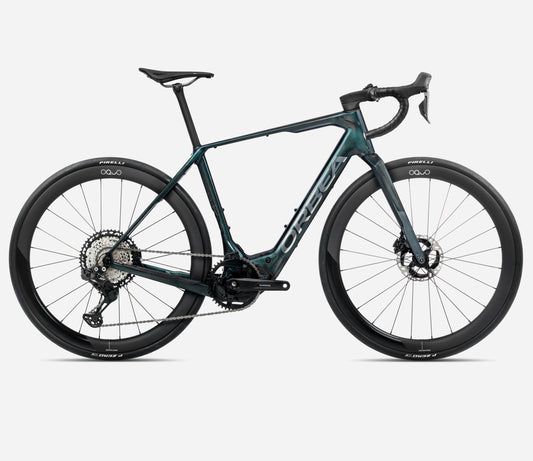 ORBEA DENNA M31e eROAD BIKE 2025 ESCAPE GREEN GLOSS - FOGGY MATT