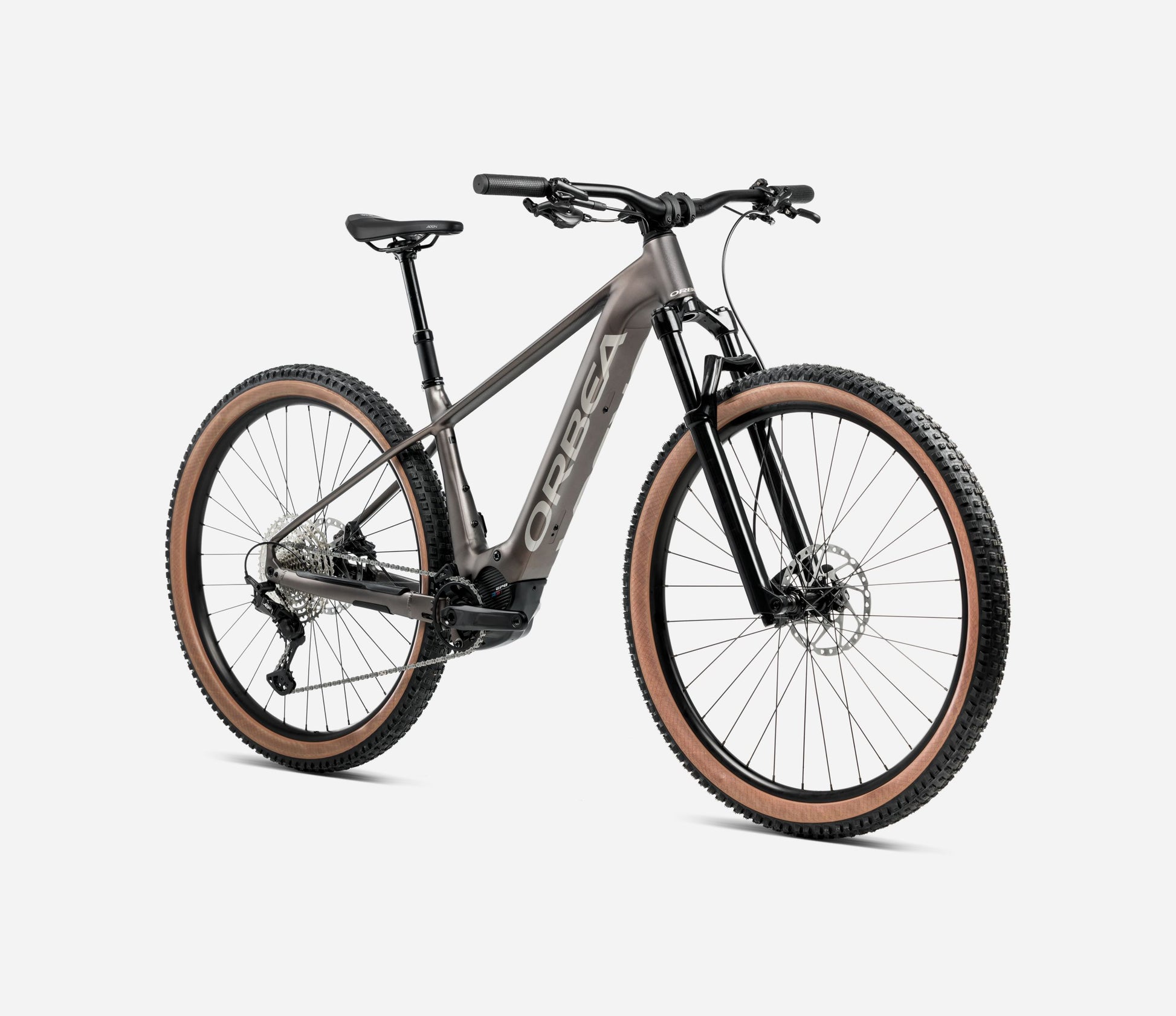 ORBEA URRUN 10 HARDTAIL eMTB BIKE 2025 MAGNETIC BRONZE (MATT)-SILVER (GLOSS)