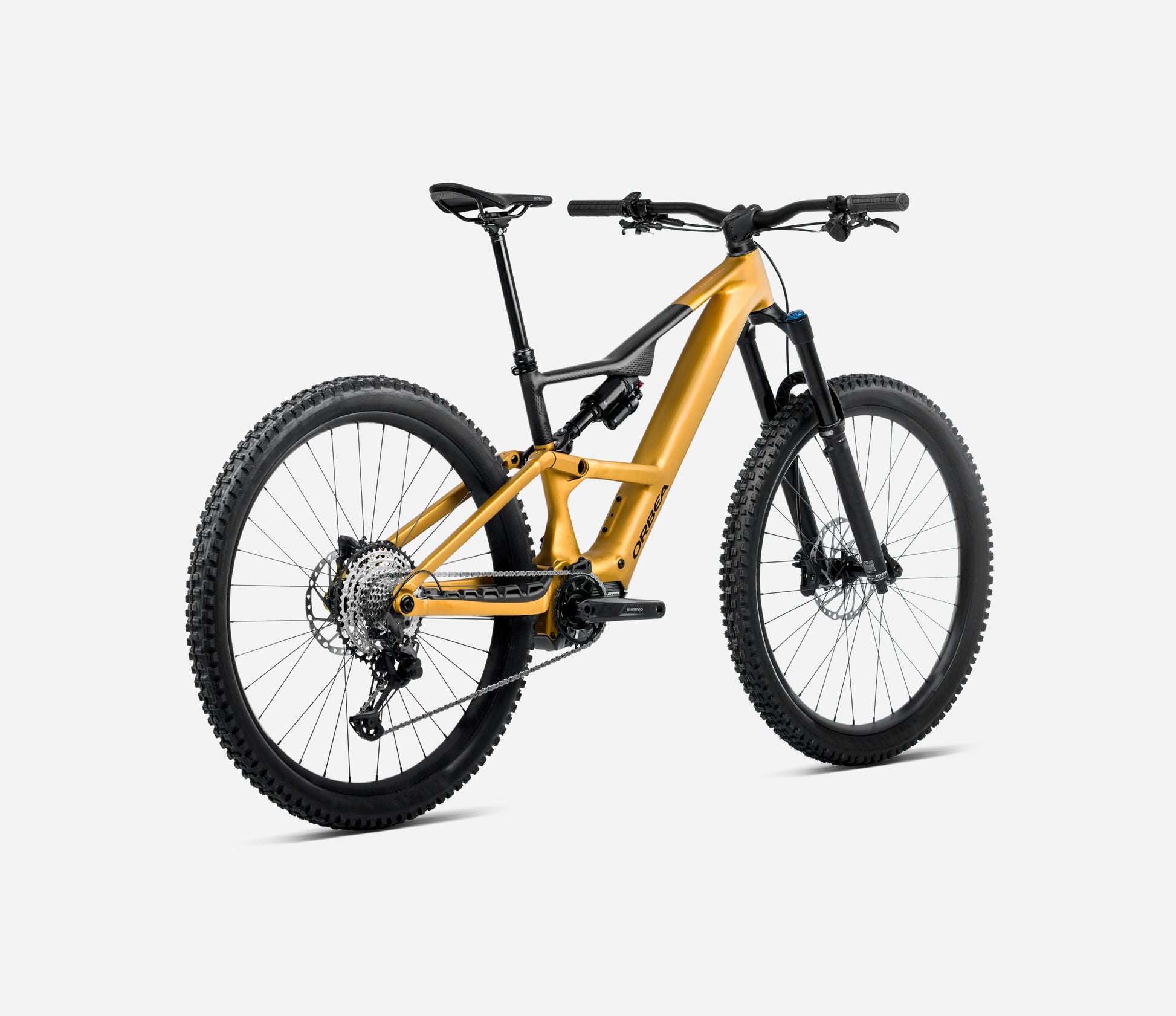 ORBEA RISE SL H20 FULL SUSPENSION eMTB BIKE 2025 BUMBLEBEE YELLOW-BLACK (MATT)