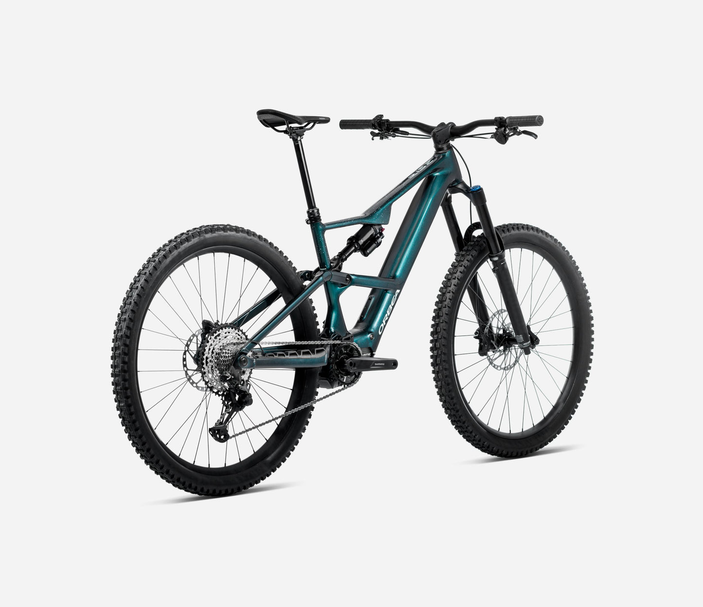 ORBEA RISE SL H20 FULL SUSPENSION eMTB BIKE 2025 ESCAPE GREEN-SPLASH ICE GREEN )GLOSS)