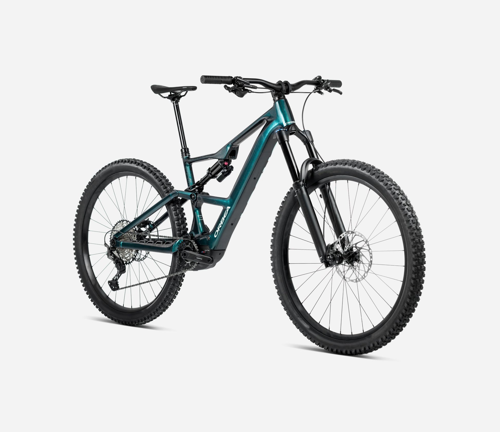 ORBEA RISE SL H20 FULL SUSPENSION eMTB BIKE 2025 ESCAPE GREEN-SPLASH ICE GREEN )GLOSS)