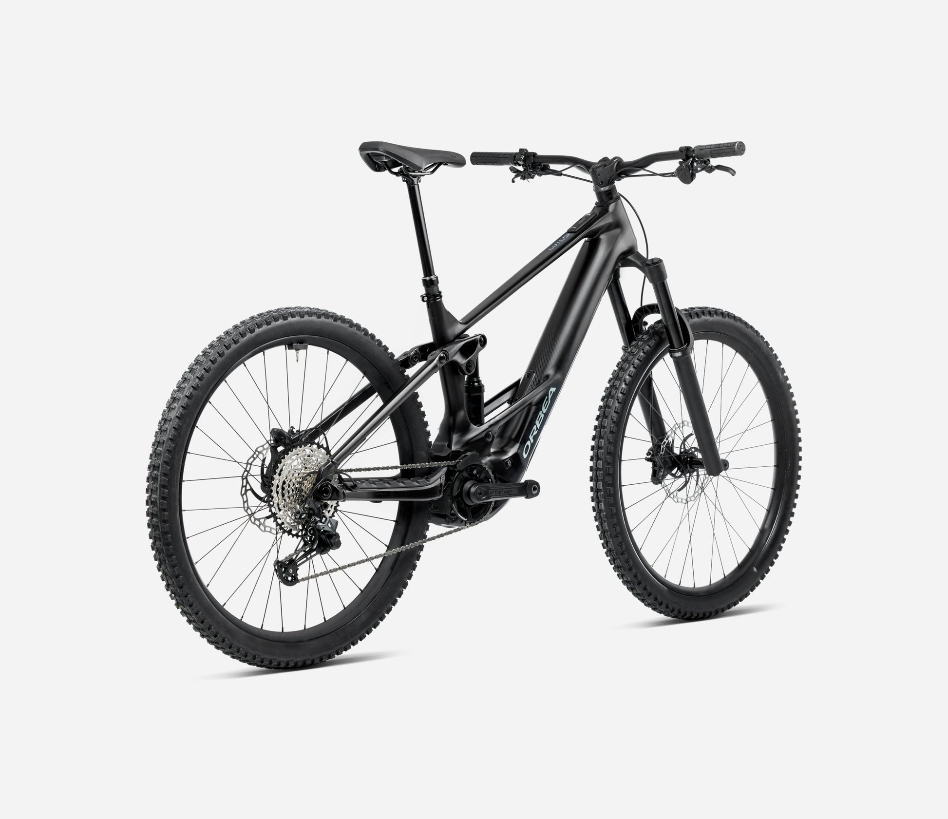 ORBEA WILD ST H20 FULL SUSPENSION eMTB BIKE 2025 DIAMOND BLACK-BLUE STONE MATT