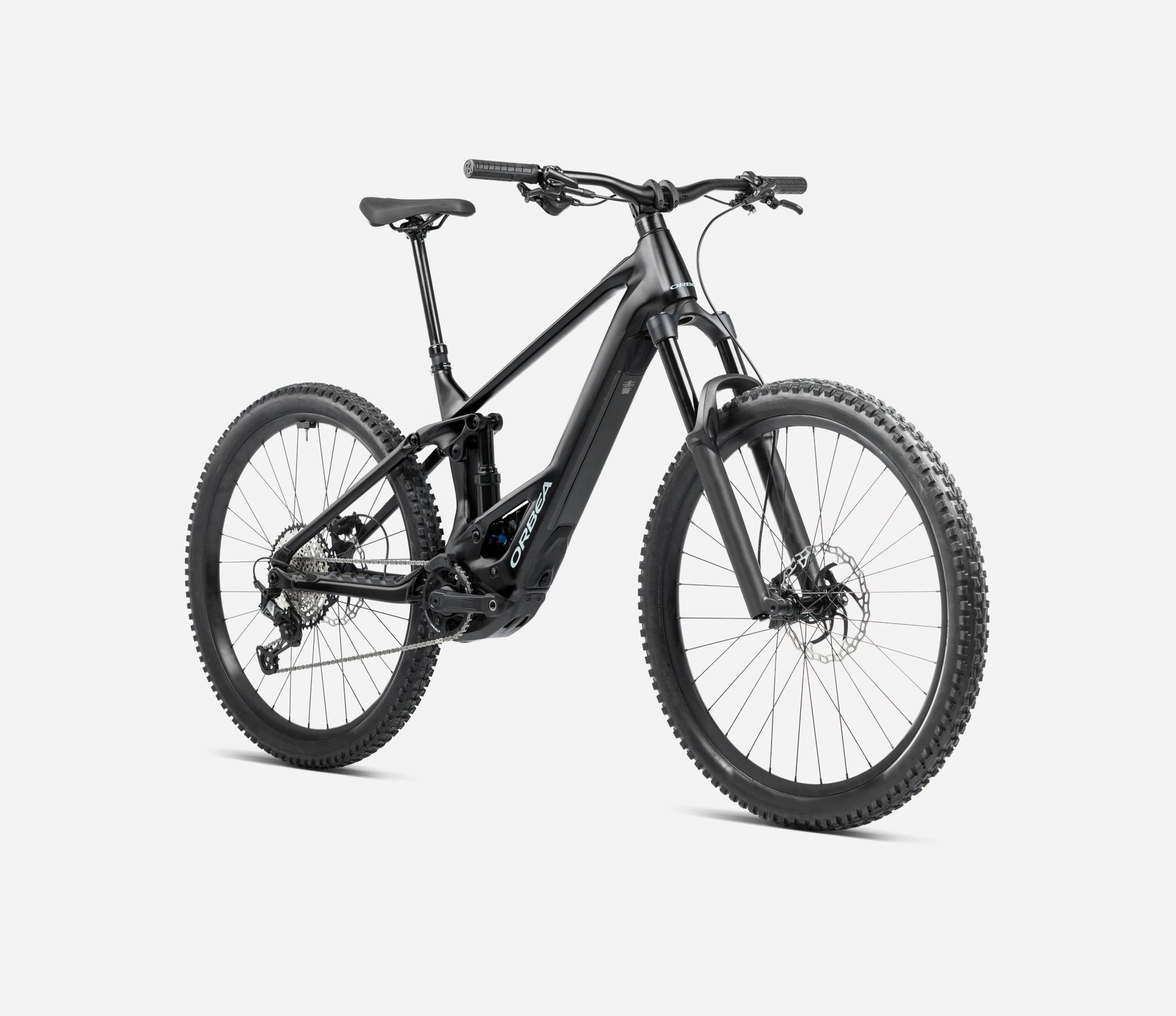 ORBEA WILD ST H20 FULL SUSPENSION eMTB BIKE 2025 DIAMOND BLACK-BLUE STONE MATT