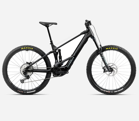 ORBEA WILD ST H20 FULL SUSPENSION eMTB BIKE 2025 DIAMOND BLACK-BLUE STONE MATT