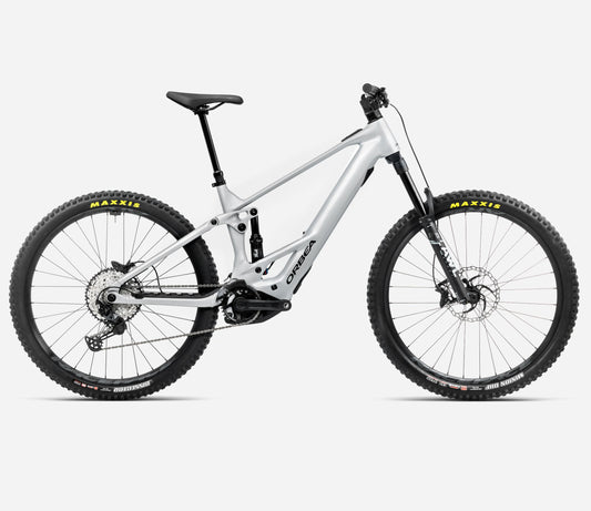 ORBEA WILD ST H20 FULL SUSPENSION eMTB BIKE 2025 HALO SILVER GLOSS