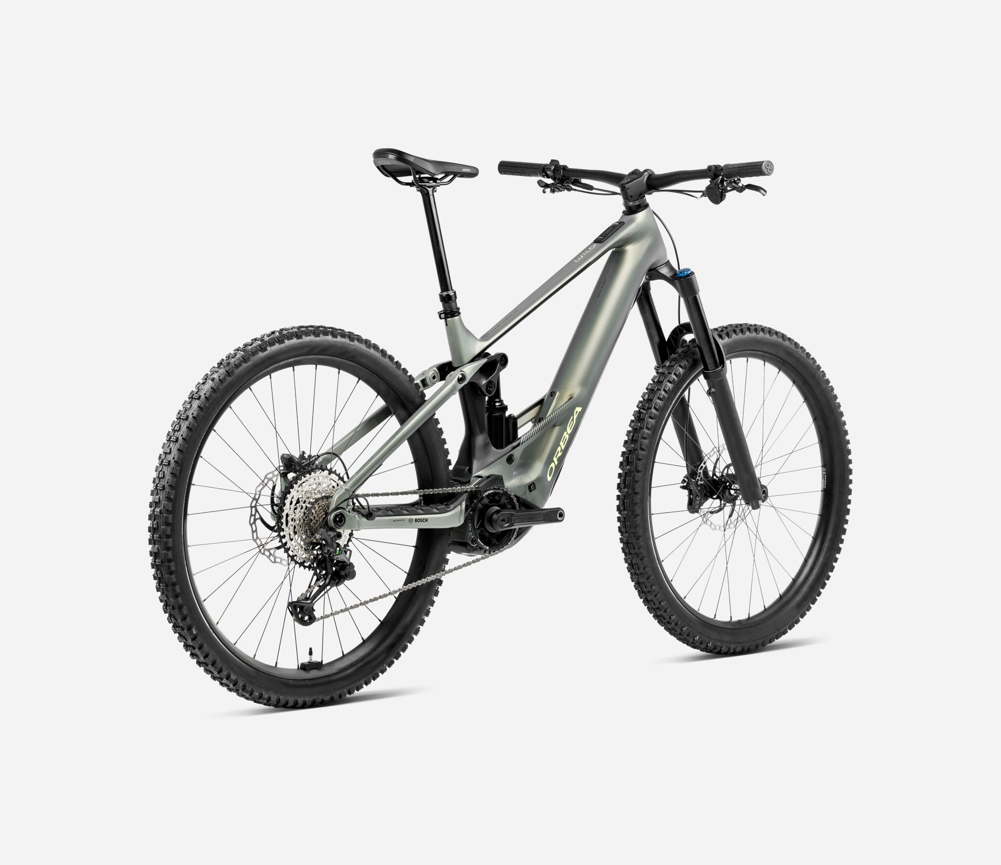 ORBEA WILD H20 FULL SUSPENSION eMTB BIKE 2025 SPACESHIP GREEN-BLACK (MATT)