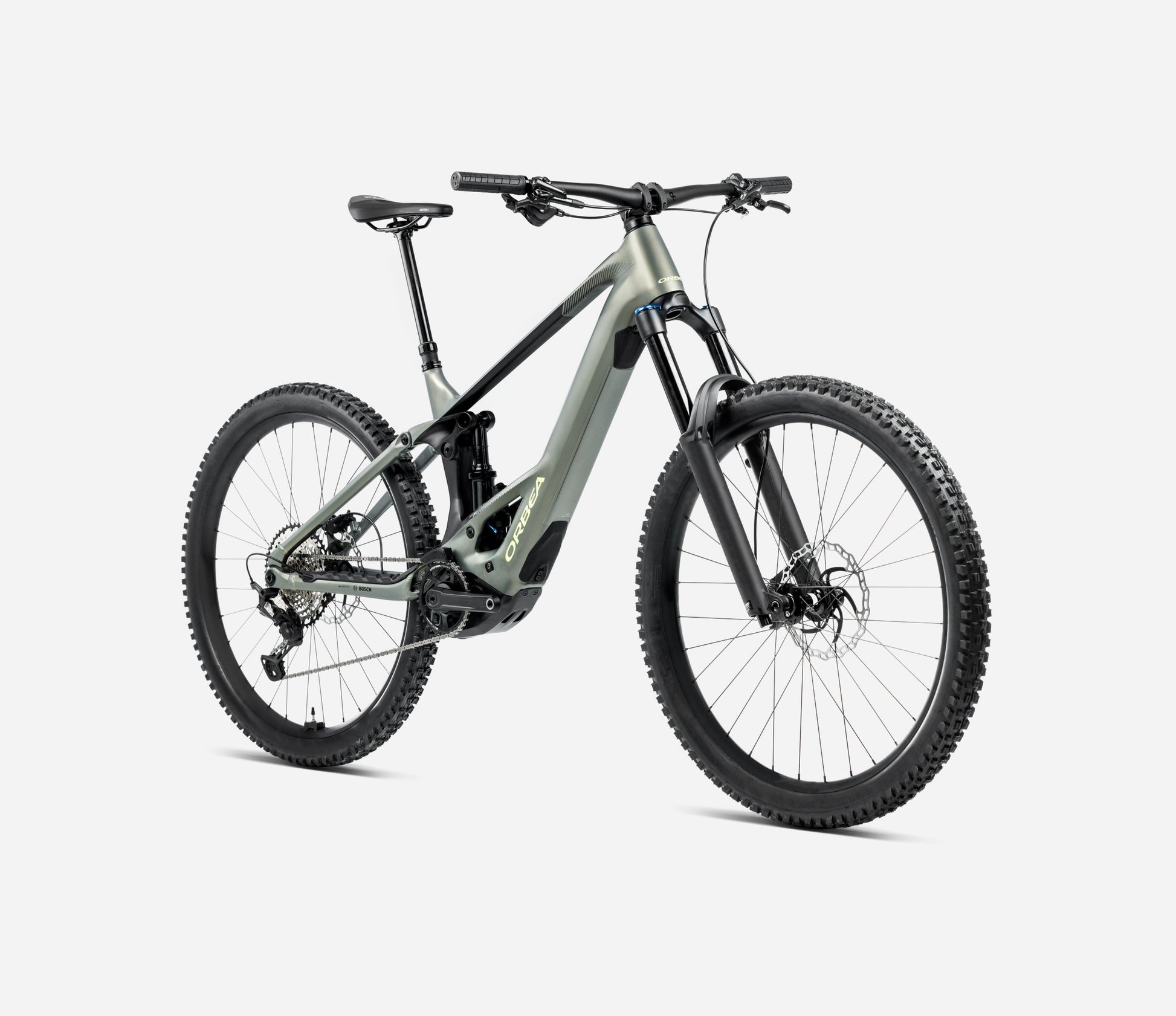 ORBEA WILD H20 FULL SUSPENSION eMTB BIKE 2025 SPACESHIP GREEN-BLACK (MATT)