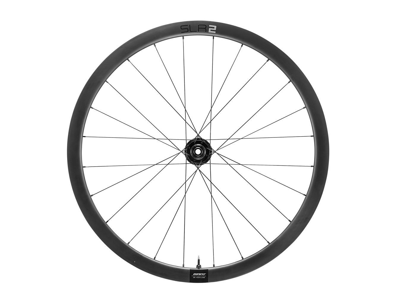 GIANT SLR 2 36 DISC BRAKE HOOKLESS CARBON FRONT WHEEL