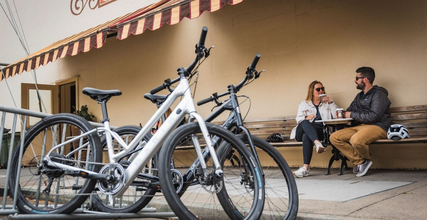 MARIN STINSON E ELECTRIC HYBRID BIKE 2025 GLOSS BLUE