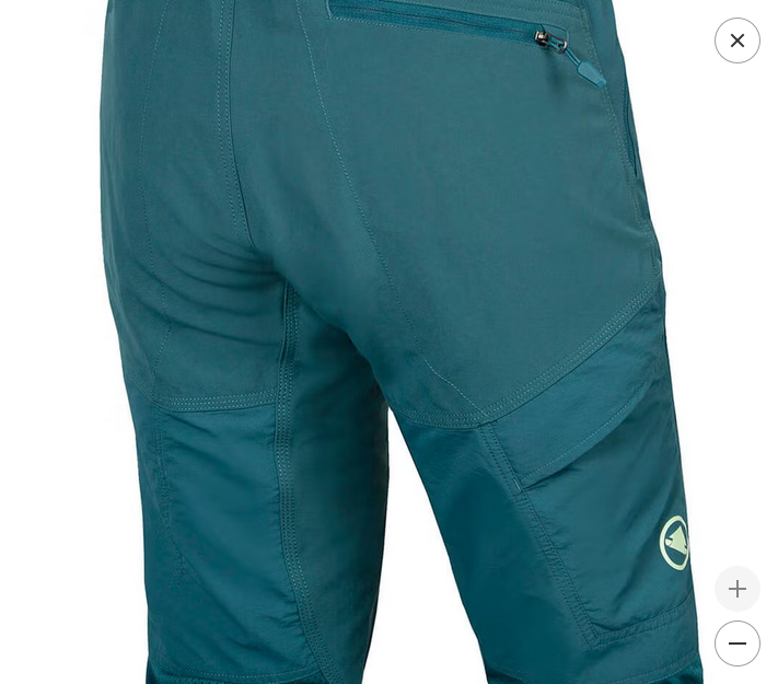 ENDURA WOMEN'S HUMMVEE ¾ SHORT WITH LINER DEEP TEAL