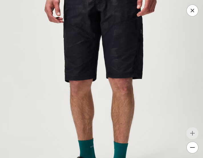 ENDURA HUMMVEE SHORT WITH LINER BLACK CAMO