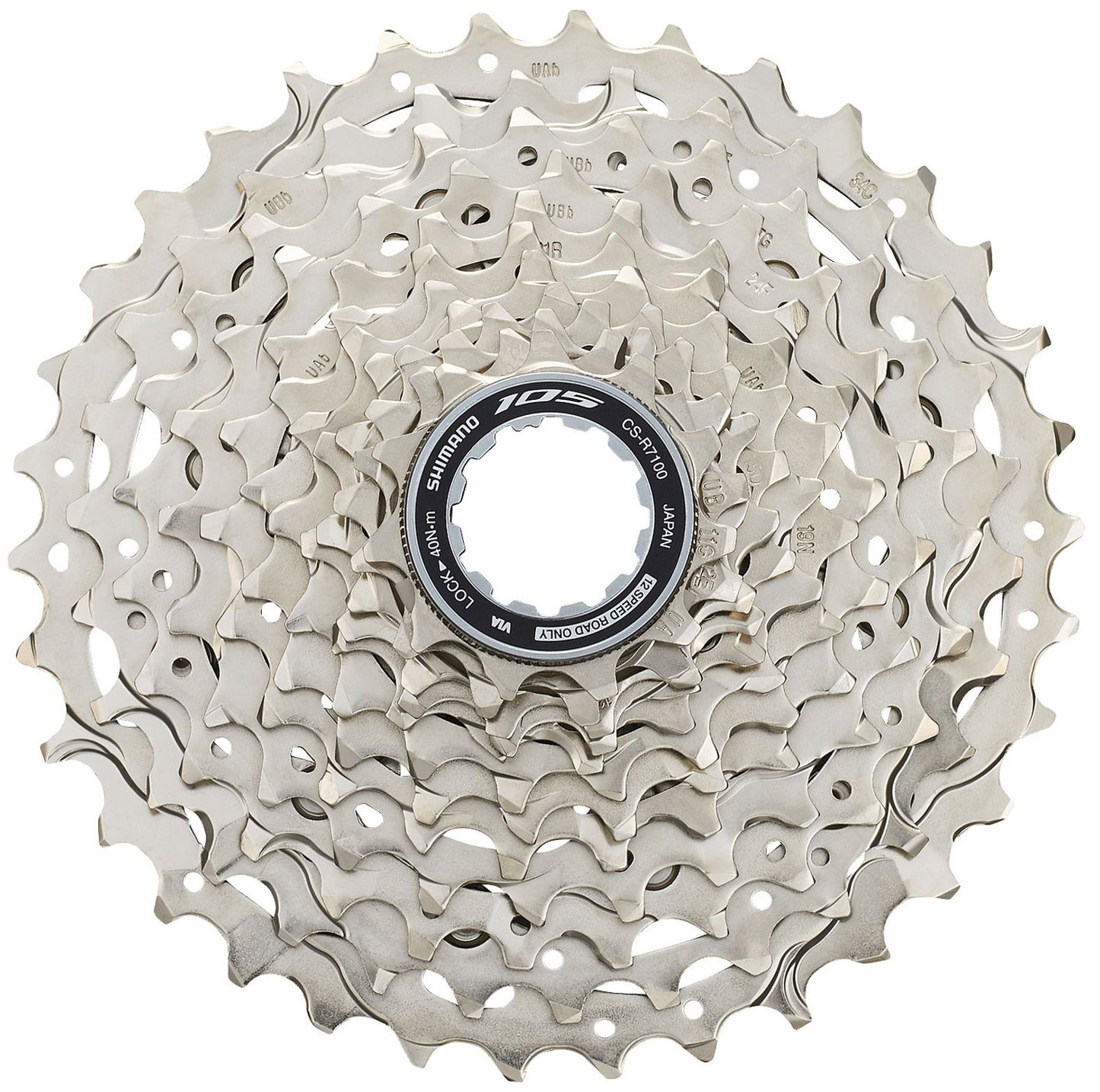 SHIMANO 105 CS-R7100 12-SPEED CASSETTE 11/34T