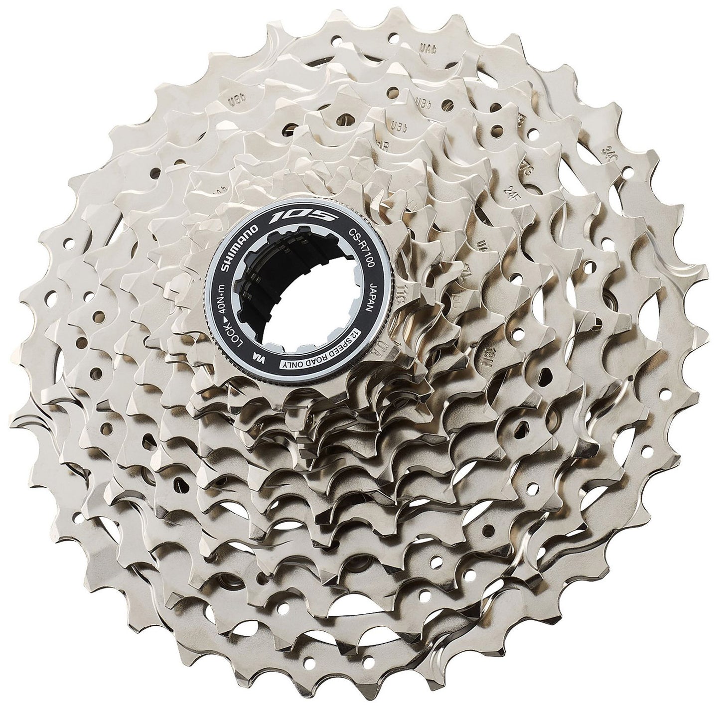 SHIMANO 105 CS-R7100 12-SPEED CASSETTE 11/34T