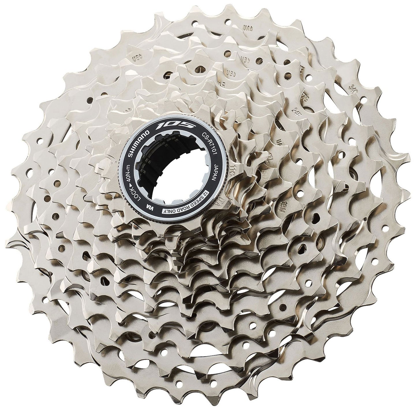 SHIMANO 105 CS-R7101 12-SPEED CASSETTE 11/34T