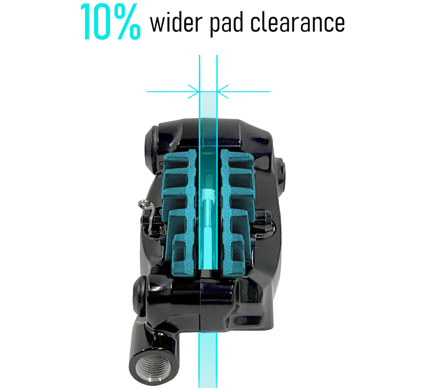 SHIMANO 105 BR-R7170 FLAT-MOUNT FRONT BRAKE CALIPER
