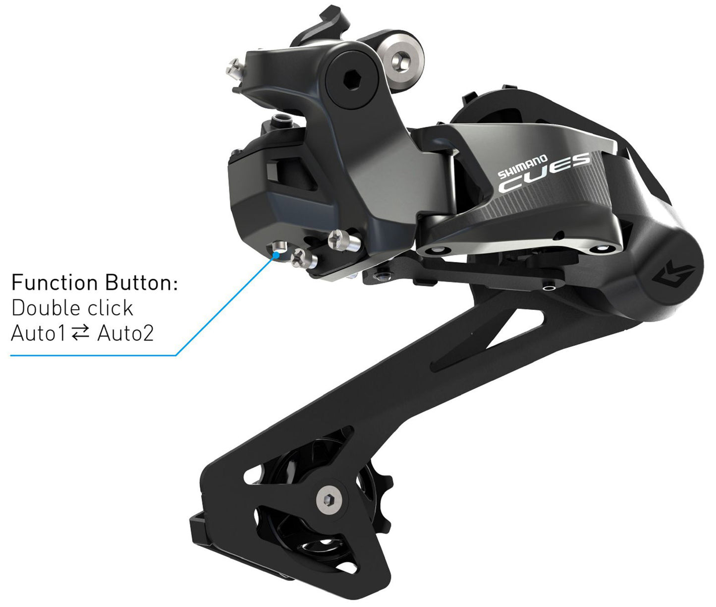 SHIMANO CUES Di2 RD-U6070 11-SPEED REAR DERAILLEUR