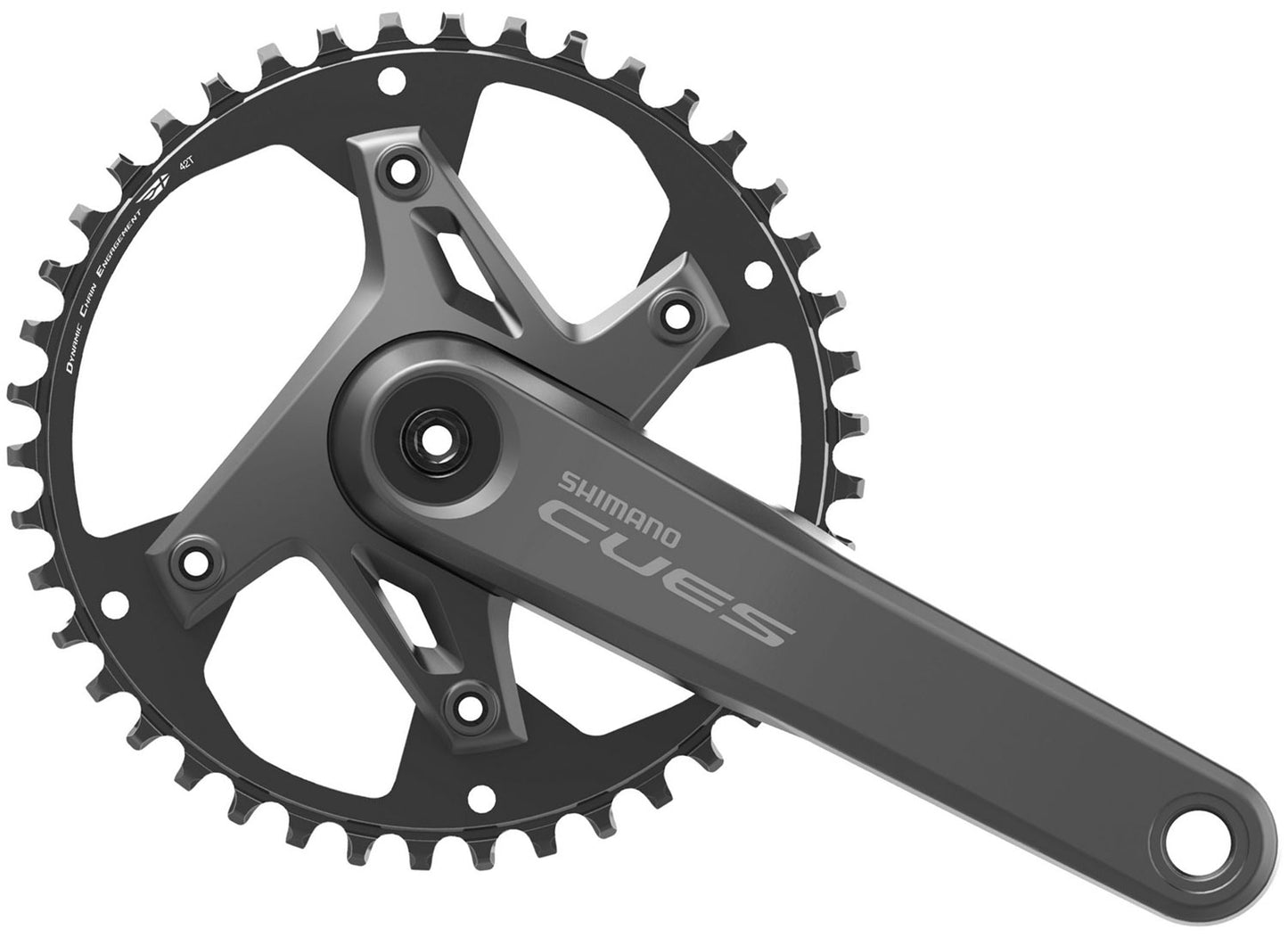 SHIMANO CUES FC-U6000 9/10/11-SPEED CRANK 42T