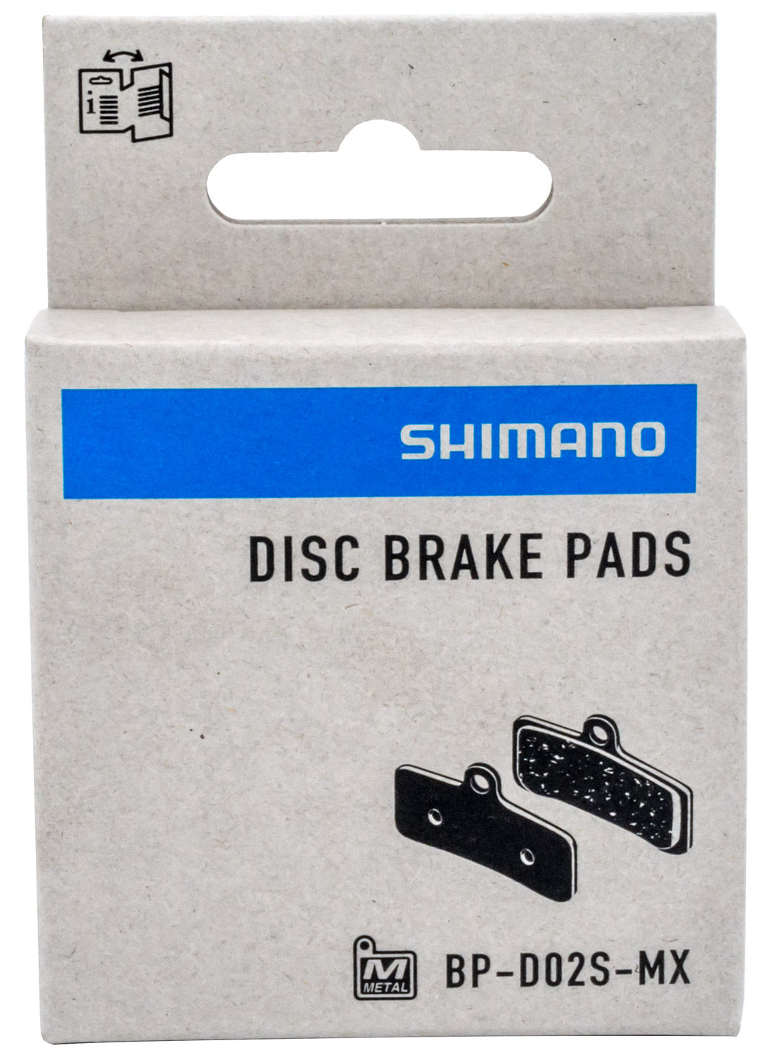 SHIMANO D02S METAL DISC BRAKE PADS