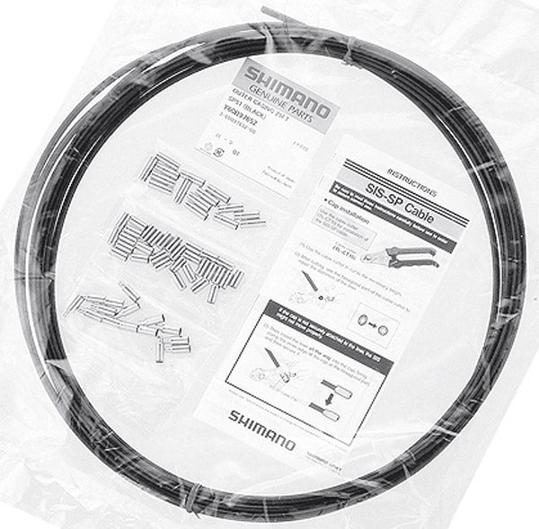 SHIMANO SIS-SP51 SHIFT OUTER CASING INCLUDING END CAPS 7.62m