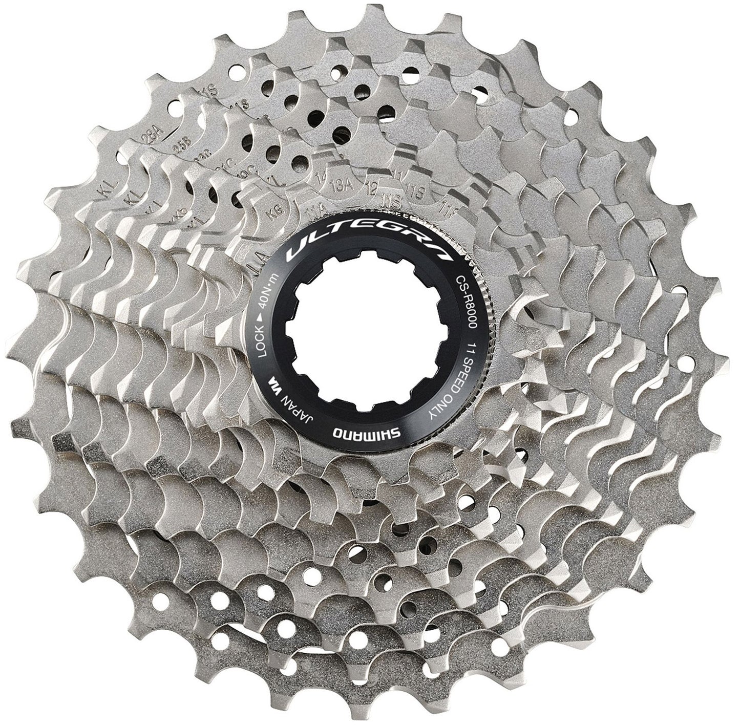 SHIMANO CS-R8000 ULTEGRA 11-SPEED CASSETTE - 11-25T