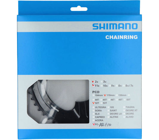 SHIMANO FC-RS510 CHAINRING (52T-MT)
