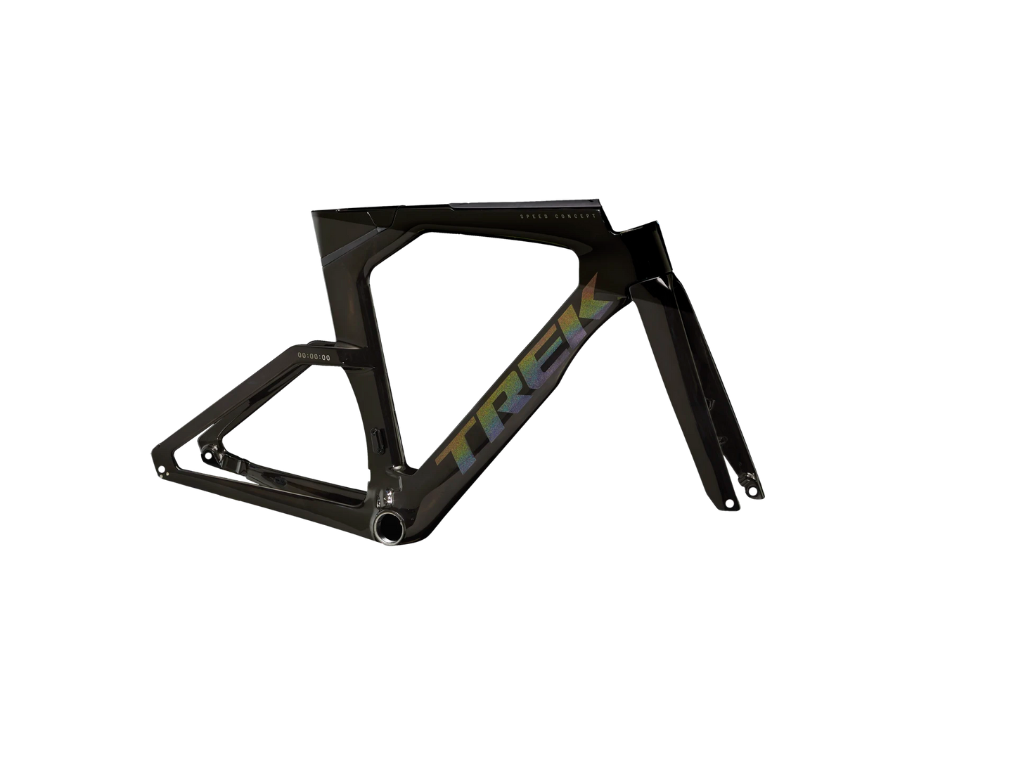 TREK SPEED CONCEPT SLR FRAMESET 2024 - DEEP SMOKE/GLOSS TREK BLACK