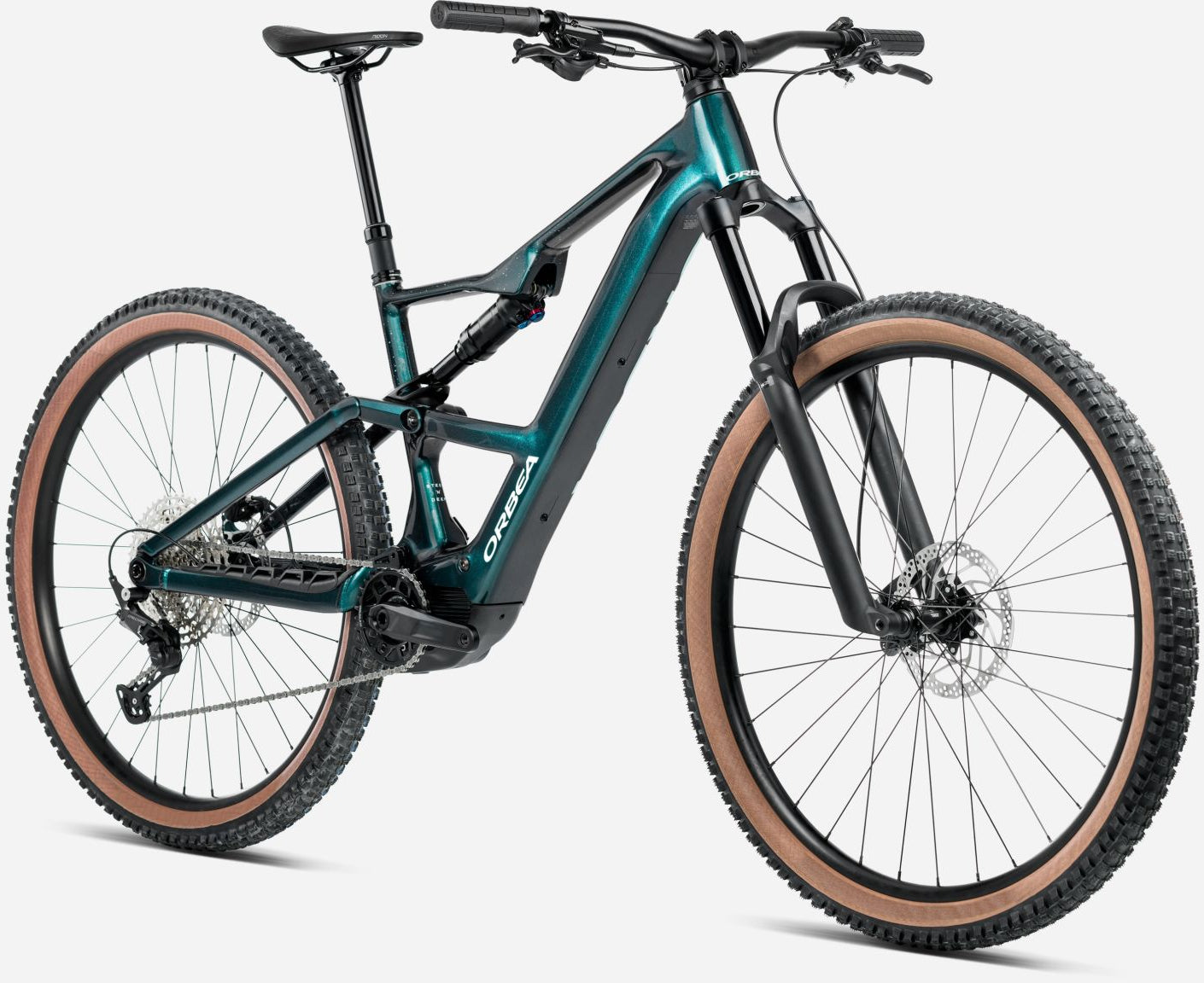 ORBEA RISE SL H30 FULL SUSPENSION eMTB BIKE 2026 ESCAPE GREEN-SPLASH ICE GREEN