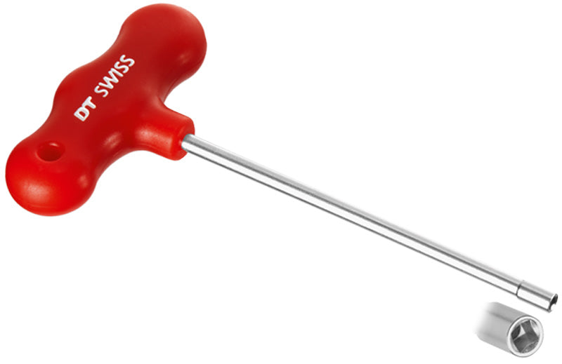 DT SWISS PROLINE SPOKE WRENCH T-GRIP FOR SQUARE NIPPLE