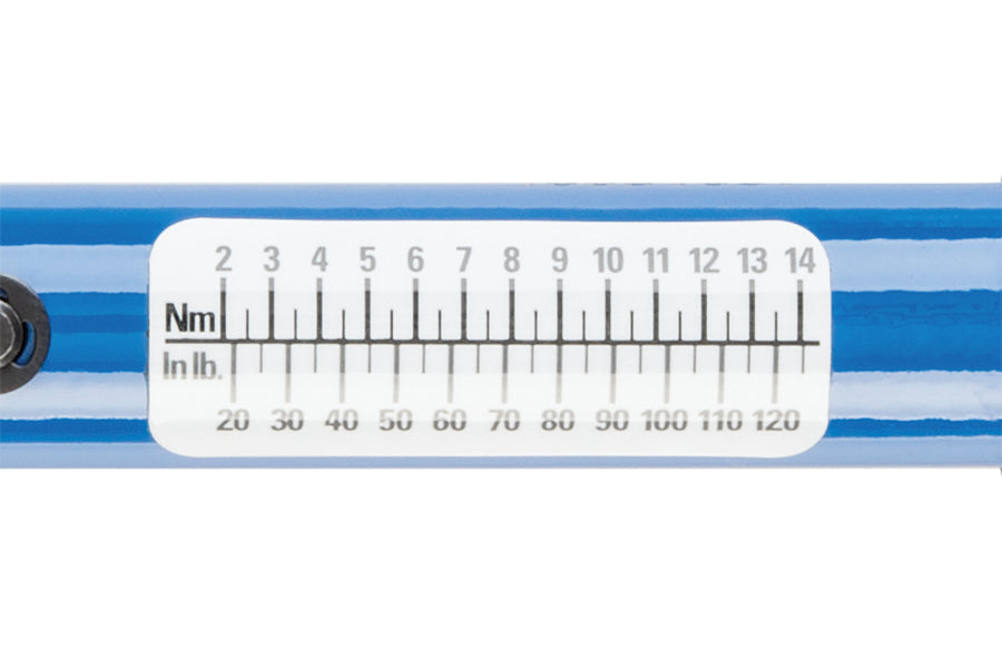 PARK TOOL TW-5.2 RATCHETING CLICK-TYPE TORQUE WRENCH 2 TO 14 Nm