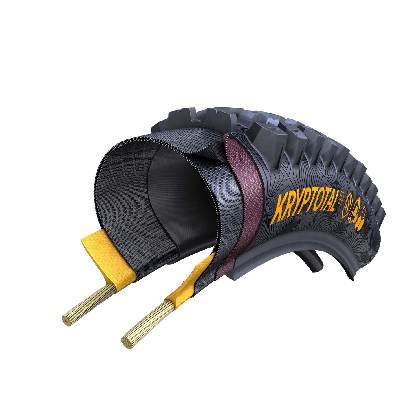 CONTINENTAL KRYPTOTAL-FR ENDURO 27.5x2.40" SOFT FOLDING TYRE