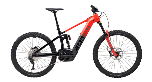 MARIN ALPINE TRAIL E1 BOSCH FULL SUSPENSION eMTB BIKE 2025 RED/BLACK