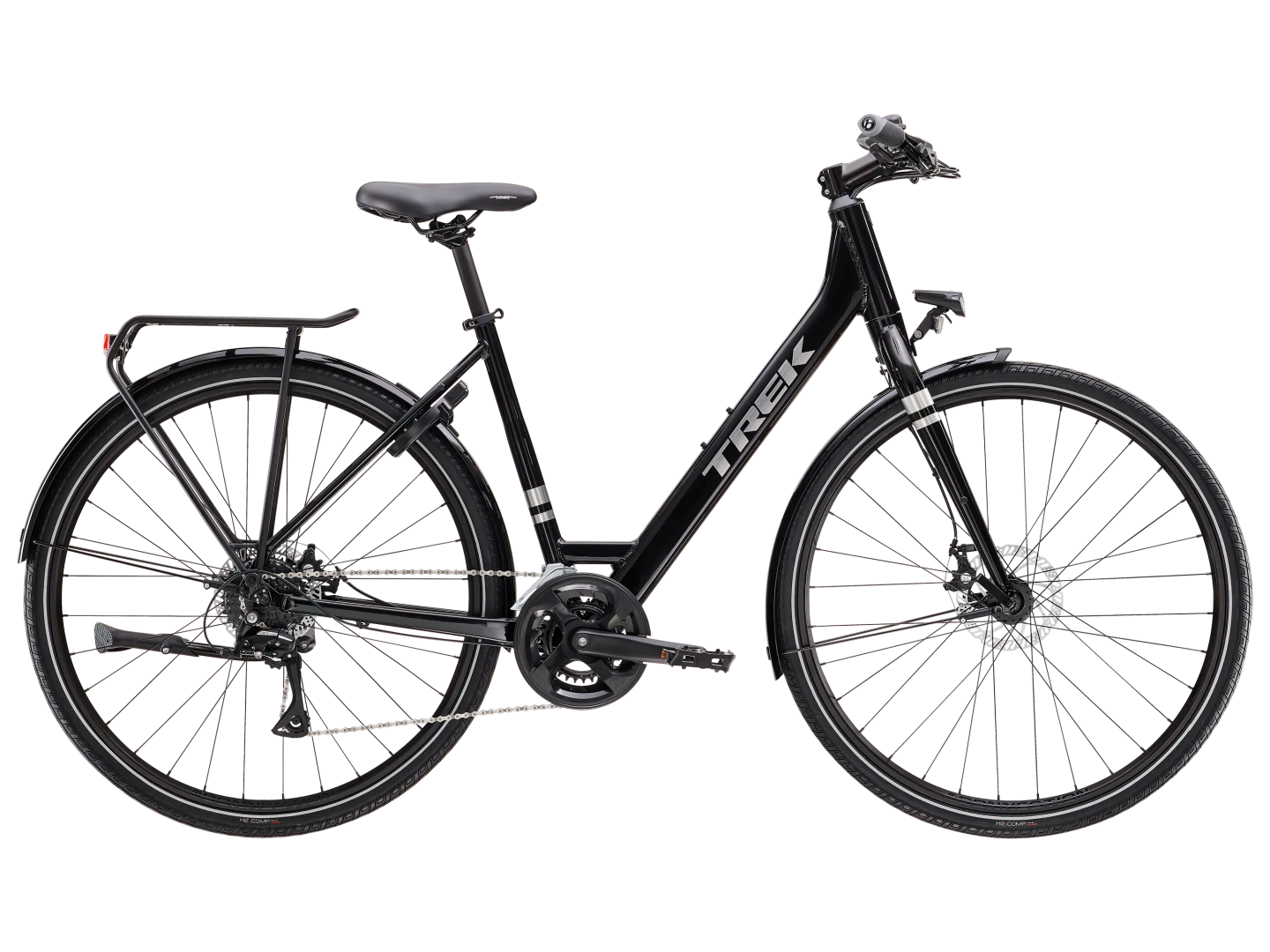 Trek Verve 1 Equipped Lowstep Hybrid Bike 2025 allterraincycles