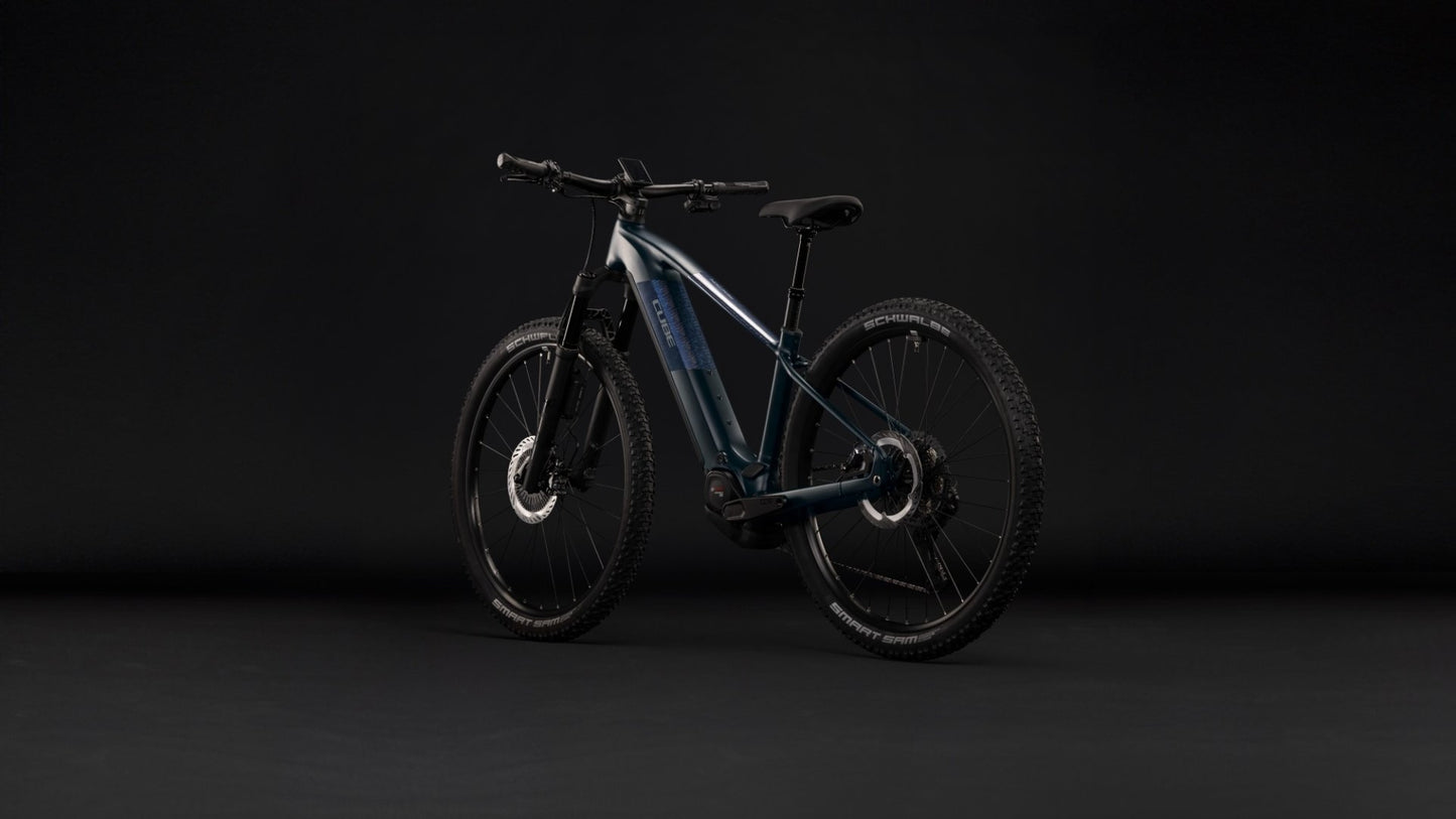 CUBE REACTION HYBRID SLT 800 HARDTAIL eMTB BIKE 2027 NIGHT 'N' REFLEX