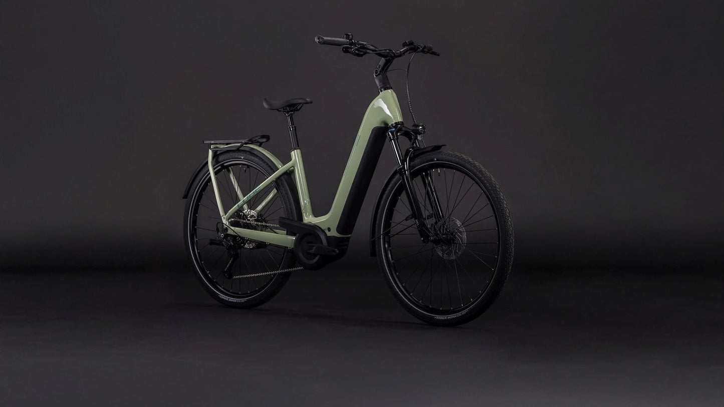 CUBE KATHMANDU HYBRID ONE 800 EASY ENTRY eBIKE 2026 PEA´ N ´GREEN