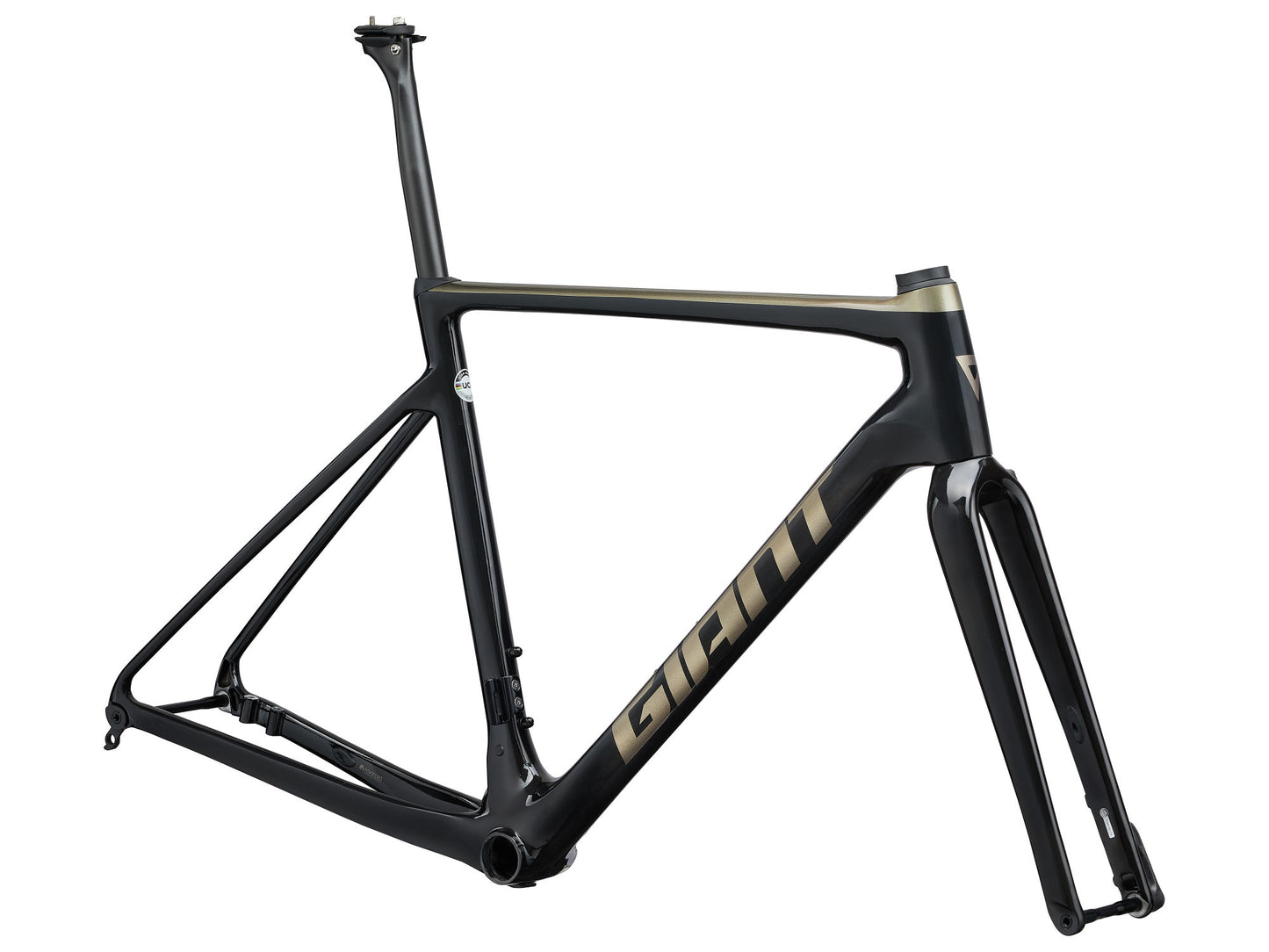 GIANT TCX ADVANCED PRO CYCLOCROSS FRAMESET CARBON/PYRITE BROWN