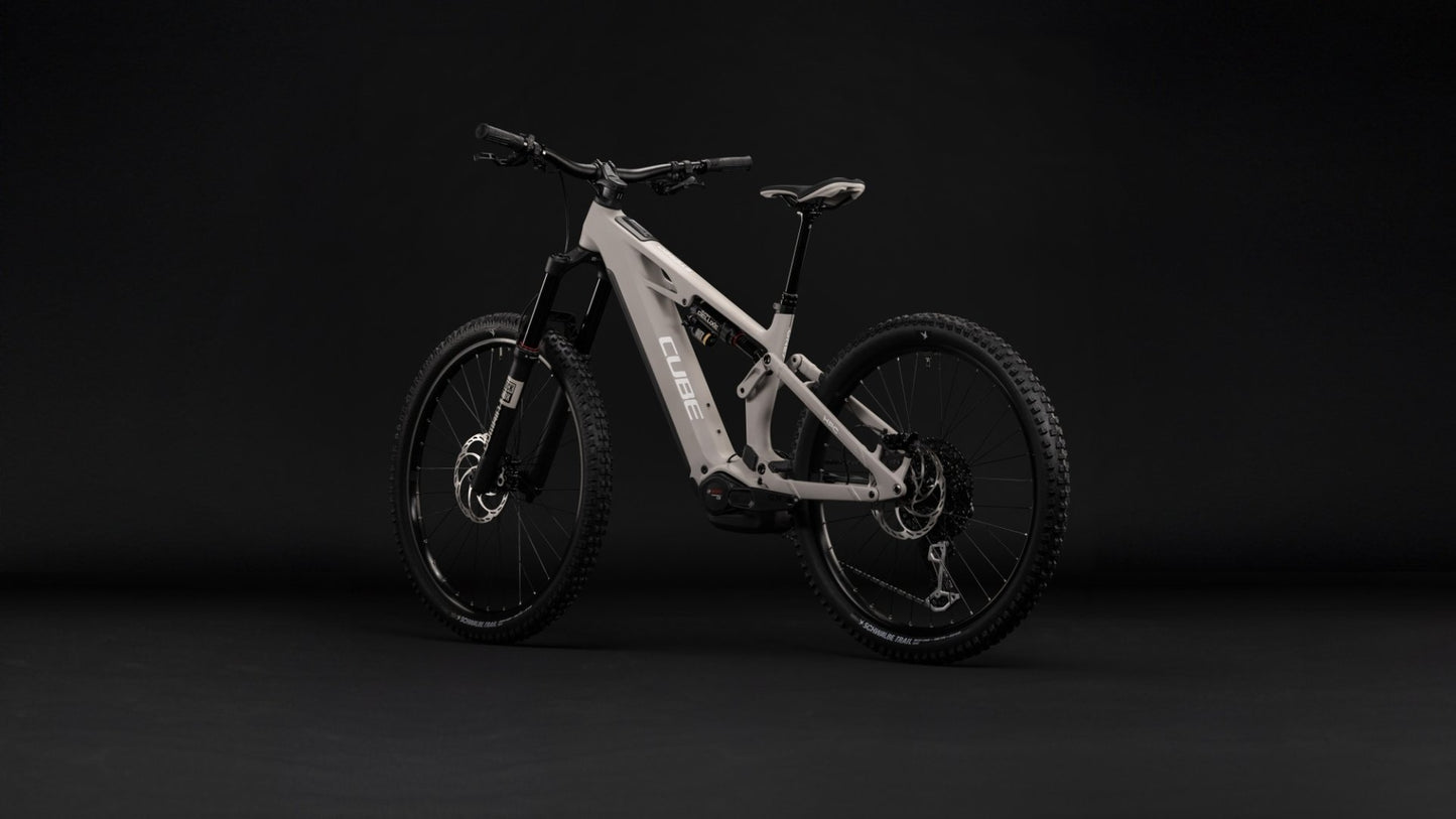 CUBE STEREO HYBRID ONE77 HPC RACE 800 eMTB BIKE 2027 OATGREY 'N' YELLOW